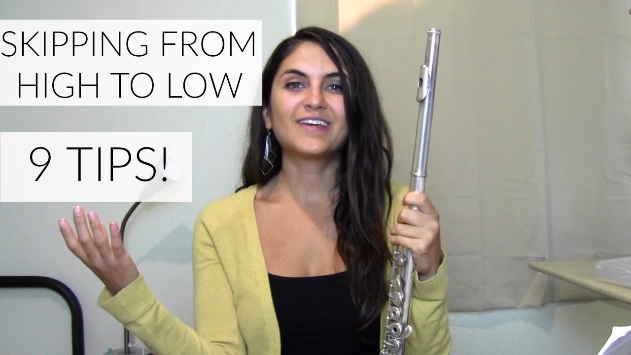 How to Skip from High to Low Notes Quickly and Easily on the Flute - 9 Tips!