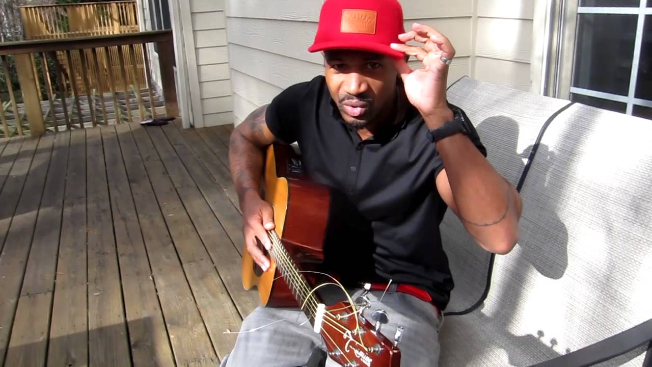 SUPER TALENTED REALITY STAR STEVIE J ON THE GUITAR FOR THE LOUIS STEWART COLLECTION