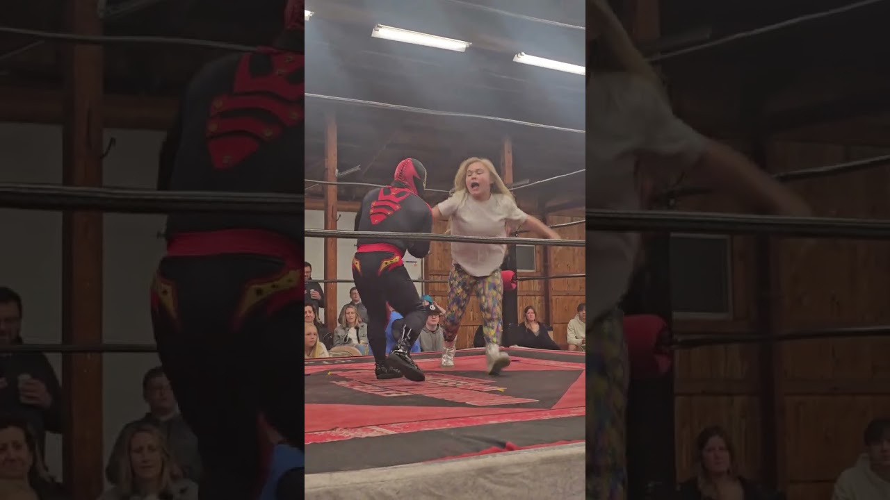WWE Superstar El Torito vs the Beautiful Bobbie Joe at EDW BRAWLERS!!