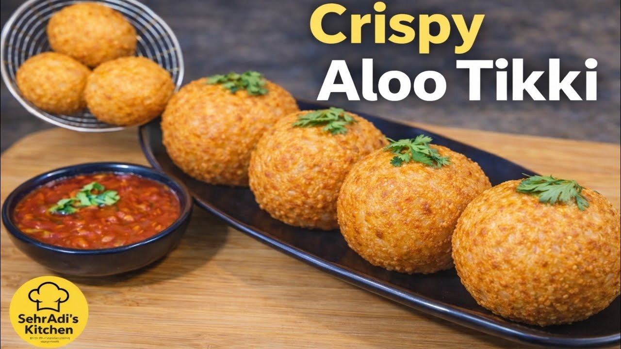 Ramadan Iftar Snacks lBazar Wali Aloo Tikki | Crispy Potato Balls| Ramadan Series ep 1@Sehradi 
