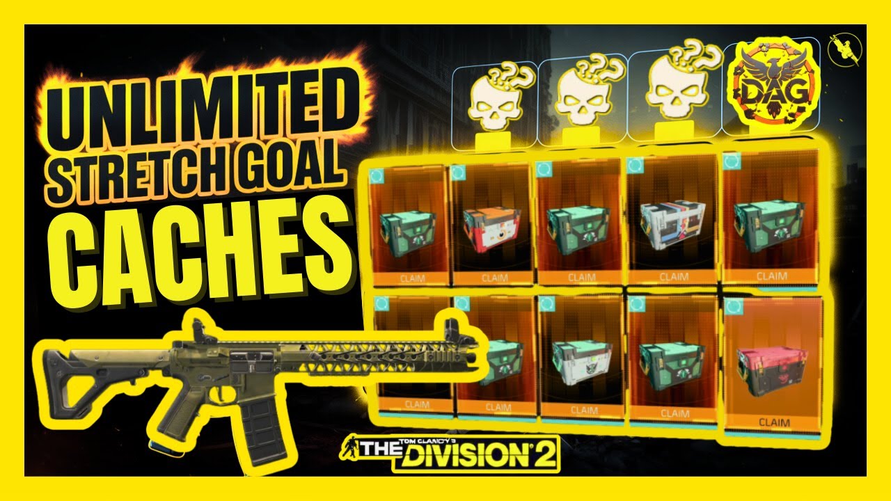 ⚠️PATCHED Could Unlimited Stretch Goal Caches and 999 Exotic Components Return? Division 2!