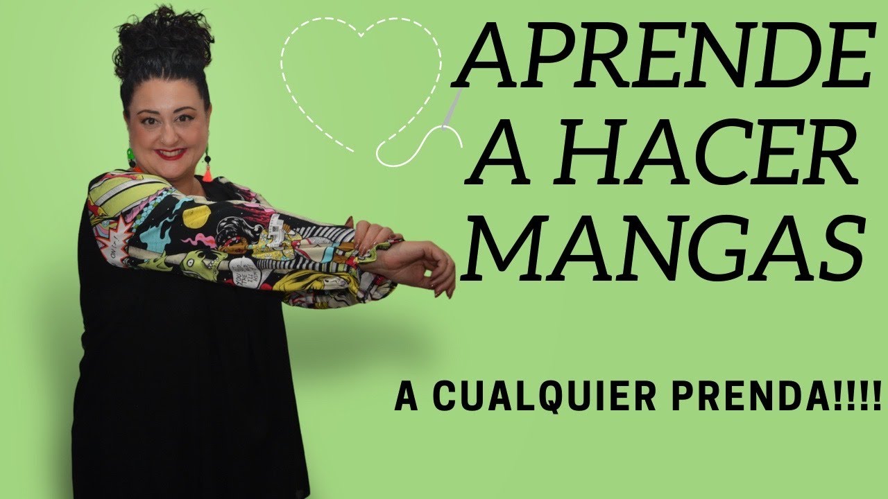 Aprende a poner mangas a cualquier prenda!!
