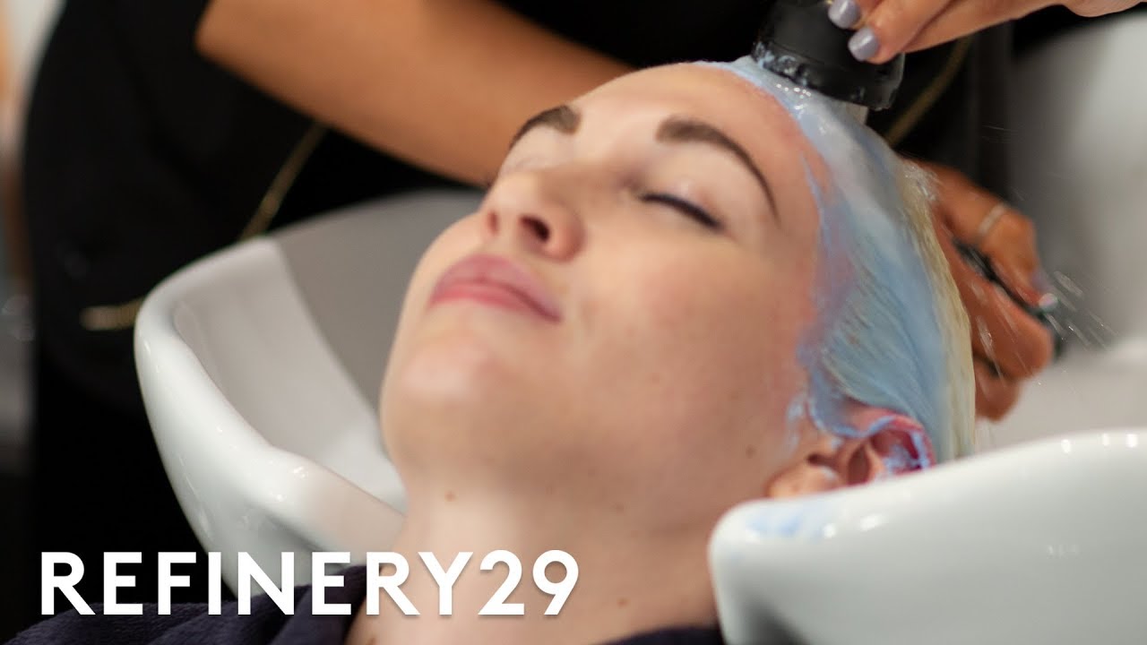 I Bleached My Virgin Hair Platinum Blonde | Hair Me Out | Refinery29