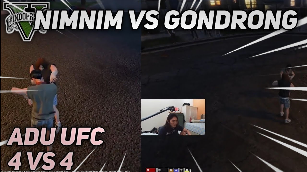 ADU UFC 4 VS 4 | IBOT VS JENDRAL NIMNIM - GTA 5 ROLEPLAY