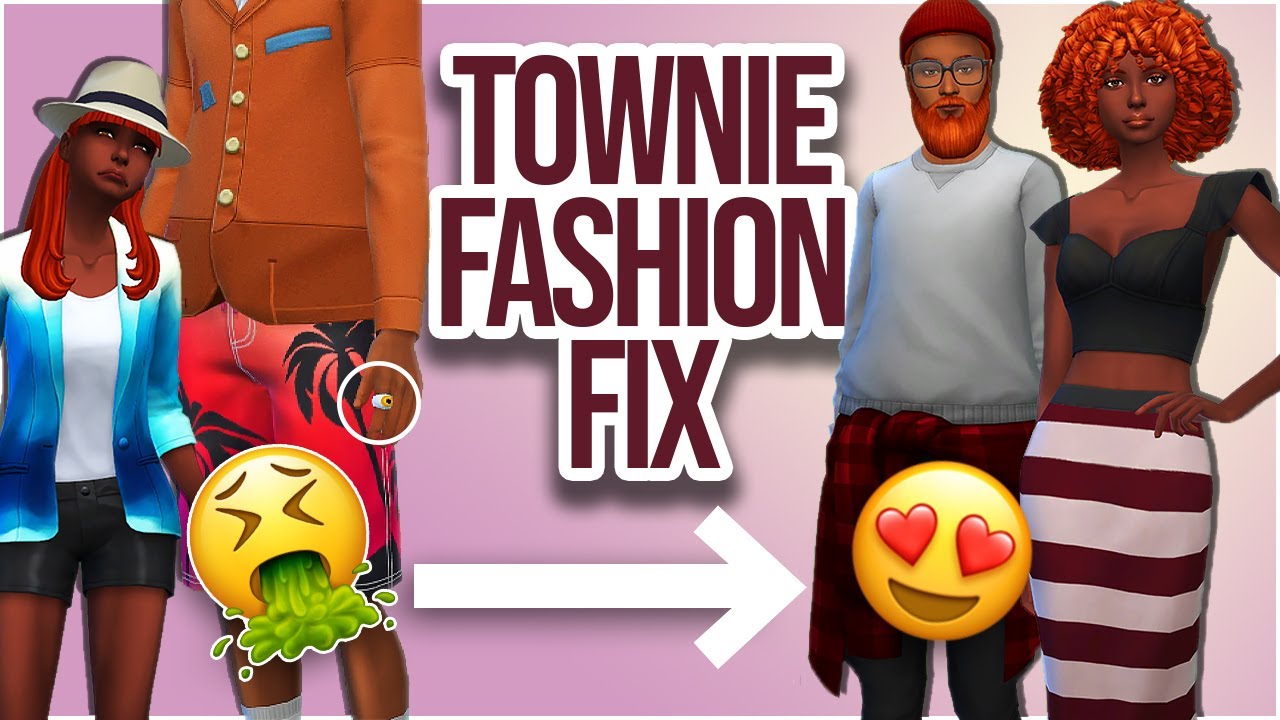 FIX YOUR TOWNIES' WARDROBES WITH THIS MOD! 👚👖