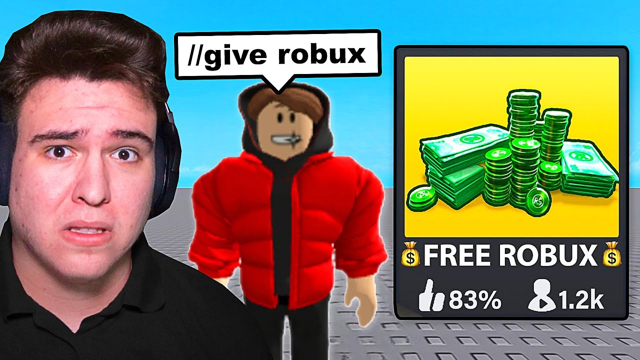 Jocuri Roblox Care Îți Dau *ROBUX* Gratis ... (SCAM?)