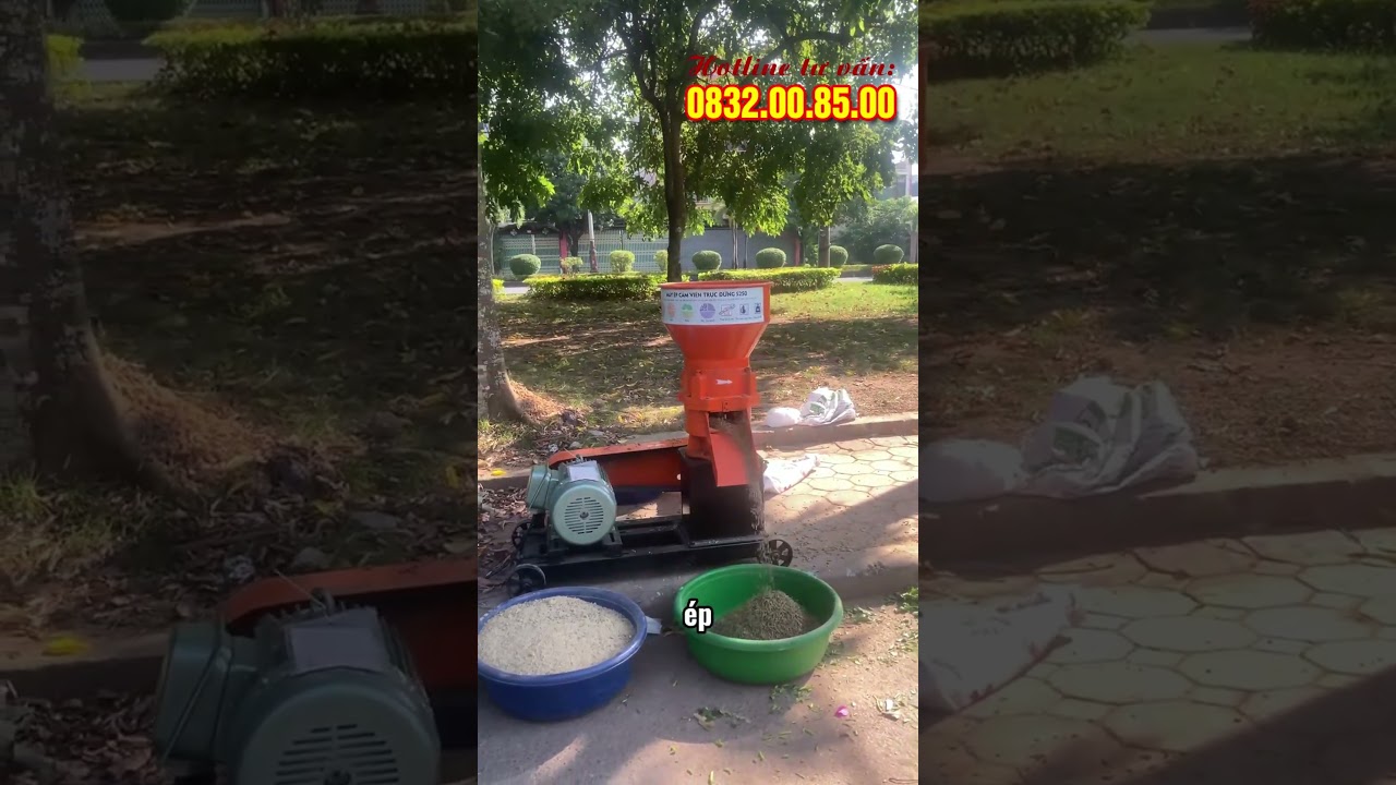 So sánh máy 2 lô với 4 lô thì như so xe đạp với xe tải vậy các bác | Máy Ép Cám Viên S250