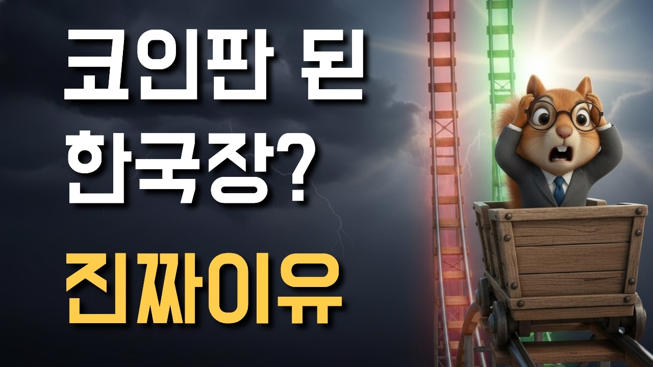 [긴급 진단] 코인판이냐 주식판이냐…이틀 새 -19%, 하루 만에 +11%. 한국 증시만 미쳐 날뛰는 진짜 이유와 대응 스탠스