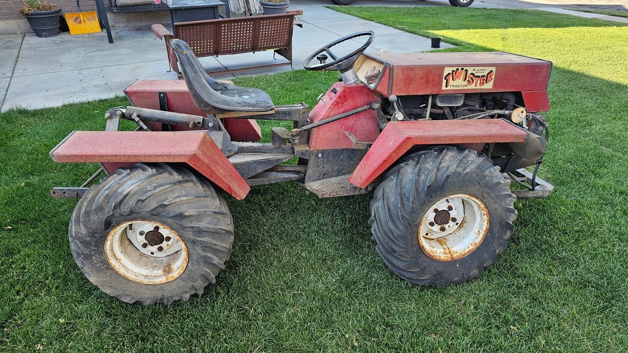 Twister garden tractor