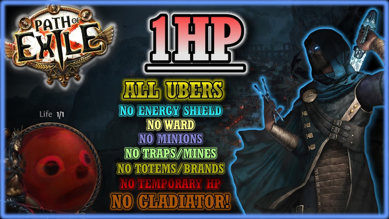 Can I Beat Path of Exile With Only 1HP?