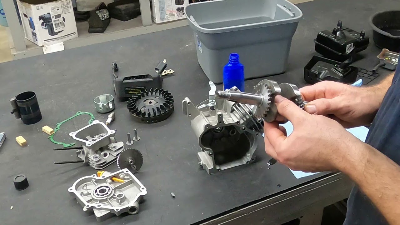 (Part 1) 79CC Predator Crank And Piston Install