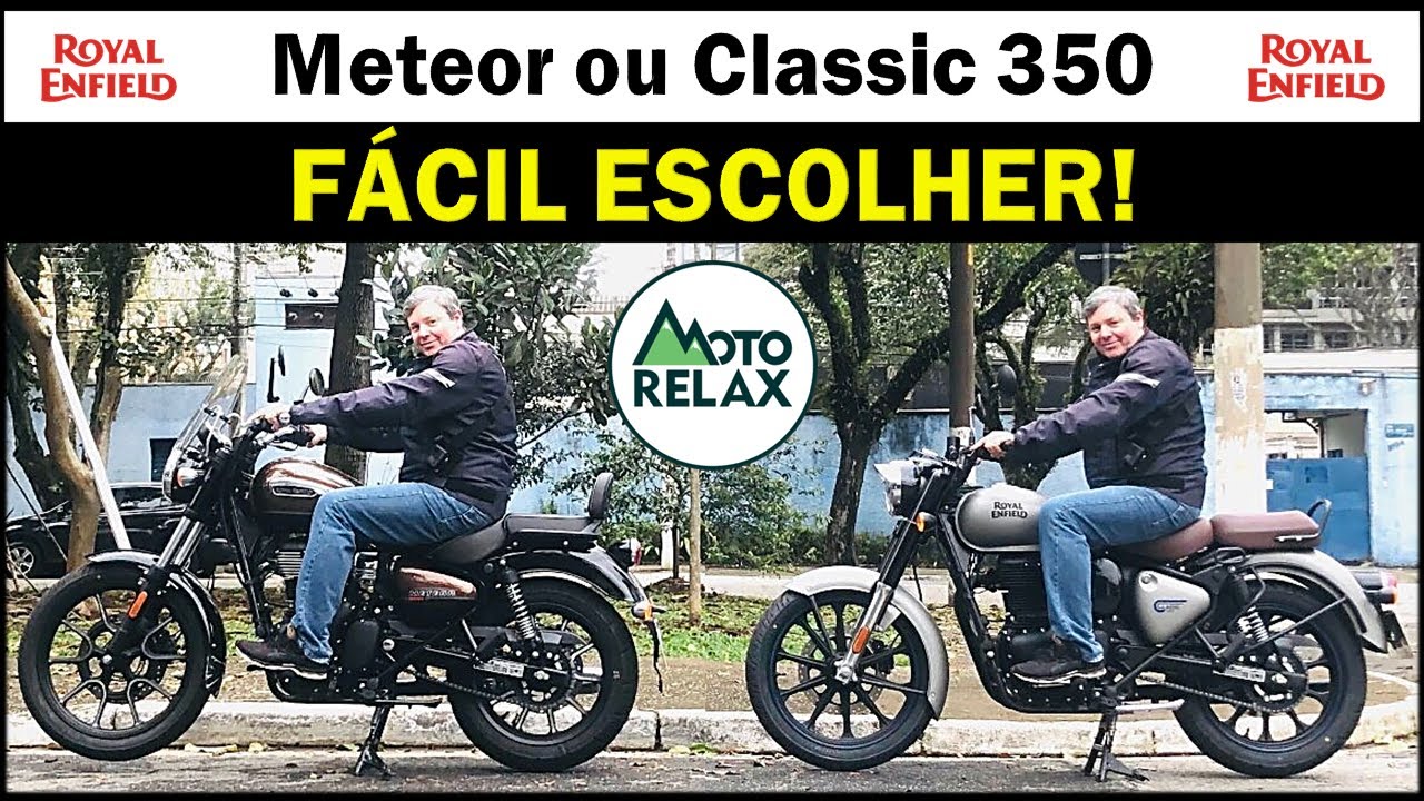 Classic 350 ou Meteor 350? Opinião sincera e definitiva depois de testar!
