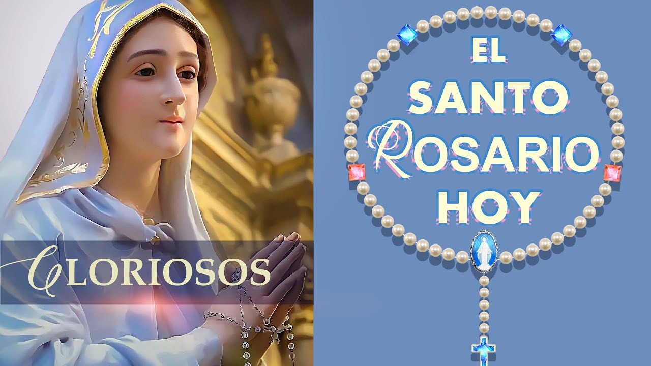 El Santo Rosario Misterios Gloriosos | Miércoles y Domingo 🙏🏻🤍🙏🏿 Audios Católicos Religiosos