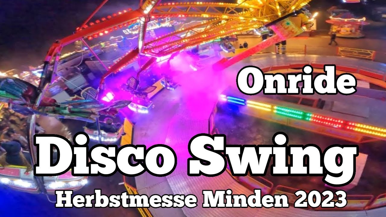 ⁴ᴷ Disco Swing - Jörling - Onride | Herbstmesse Minden 2023