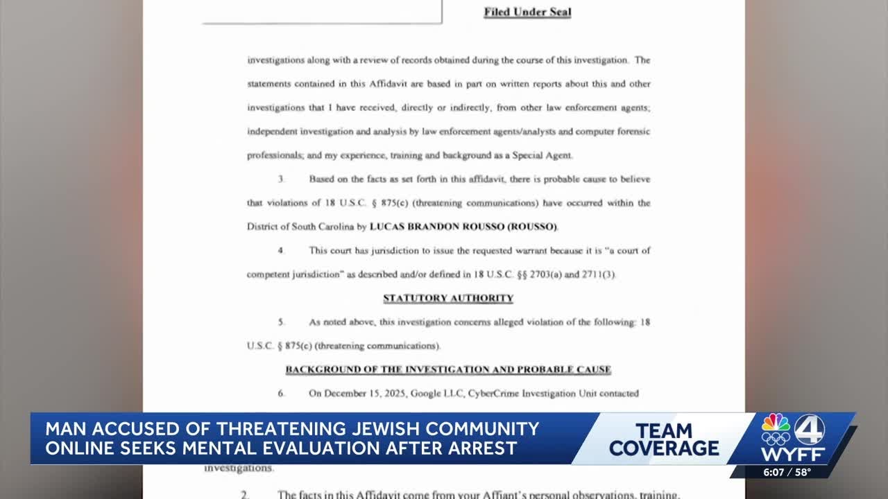 Upstate man accused of making threats waives detention hearing, seeks mental evaluation