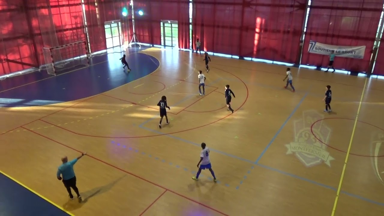 Futsal NFA   les étoiles de Noisiel   Finale Montfermeil vs Paris FC 1er Mi temps 12 02 2023