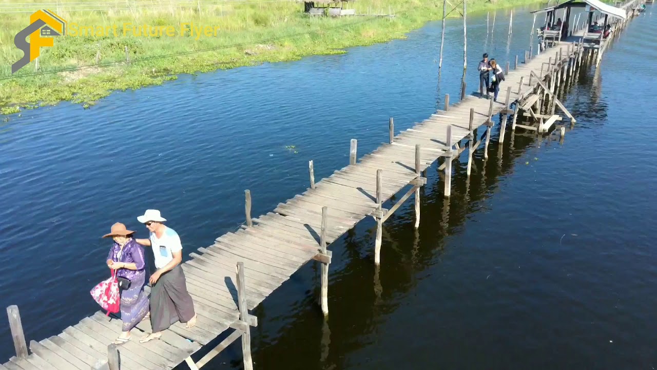 Mein Thauk Bridge, Innlay Lake, Myanmar