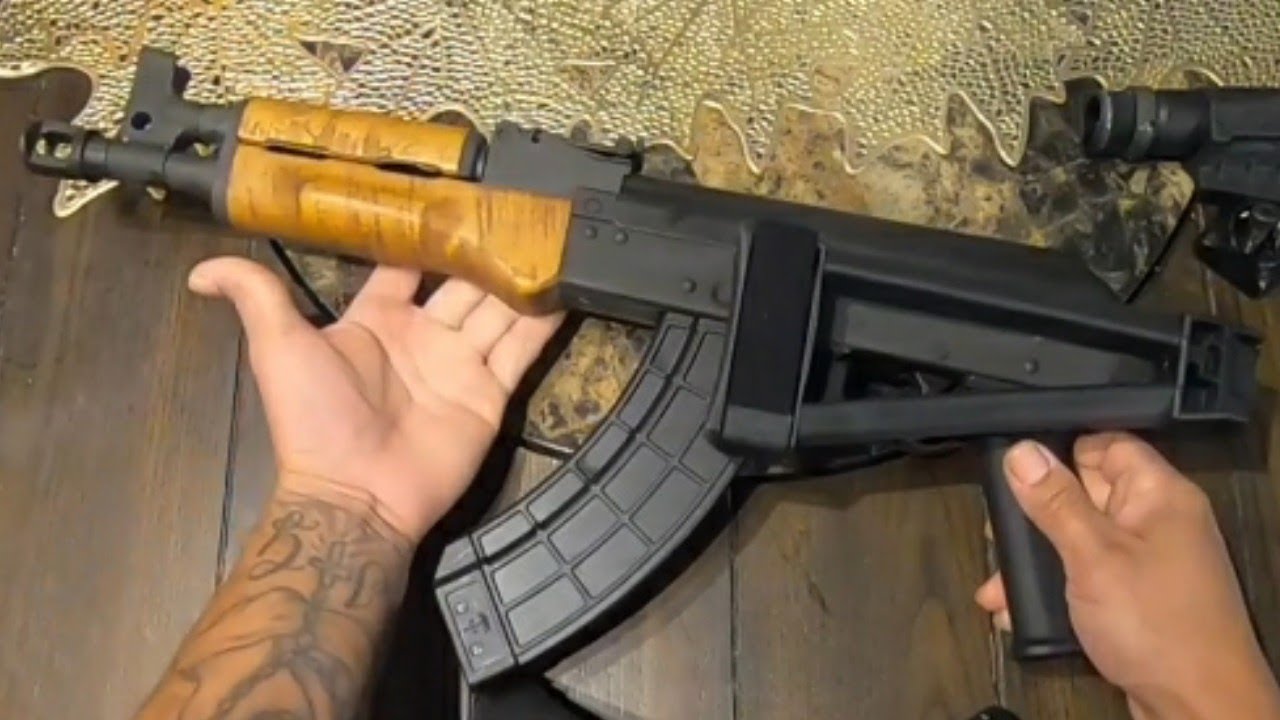 Draco With SB Tactical Folding Brace | How To Install Folding Braces On Draco | Draco Folding Brace