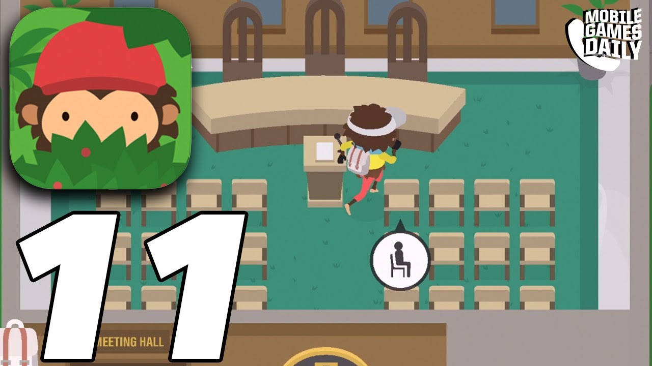 SNEAKY SASQUATCH Gameplay Walkthrough Part 11 - Town Hall, Taxi License, Ski Events (Apple Arcade)