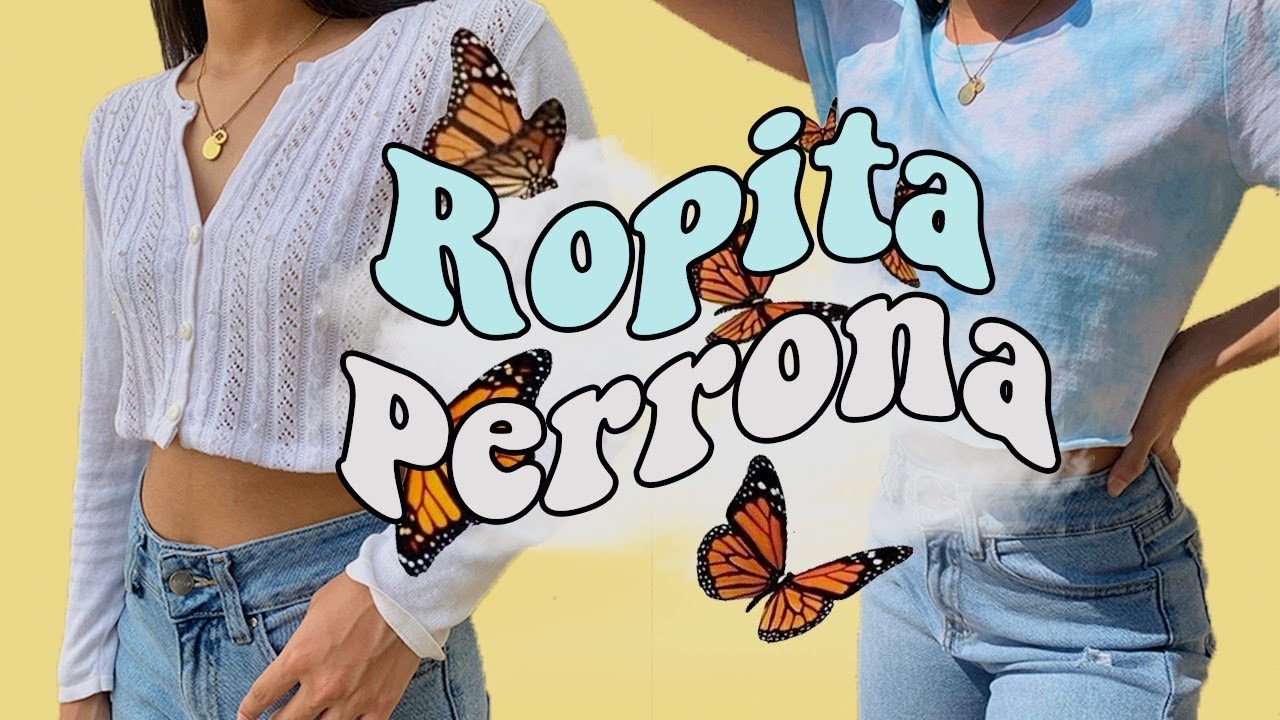 Renovando mi ropa vieja a chida 🌿 Aesthetic thrift flip