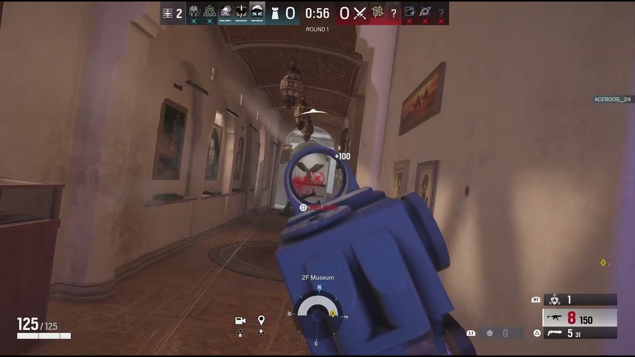 Roaming around the #fortress with #melusi #r6 #siege  Tom Clancy's Rainbow Six
