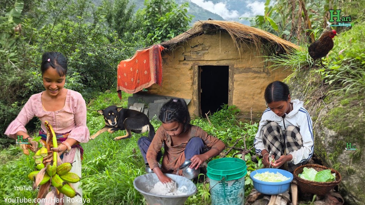 Life in Remote Nepal Hills | Simple Living & Organic Village Cooking