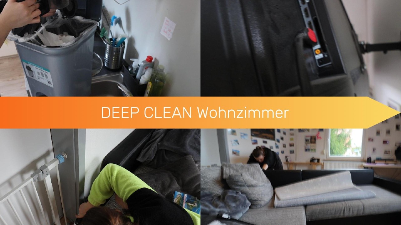 DEEPCLEAN Wohnzimmer | DRINGEND notwendig.. | Lana
