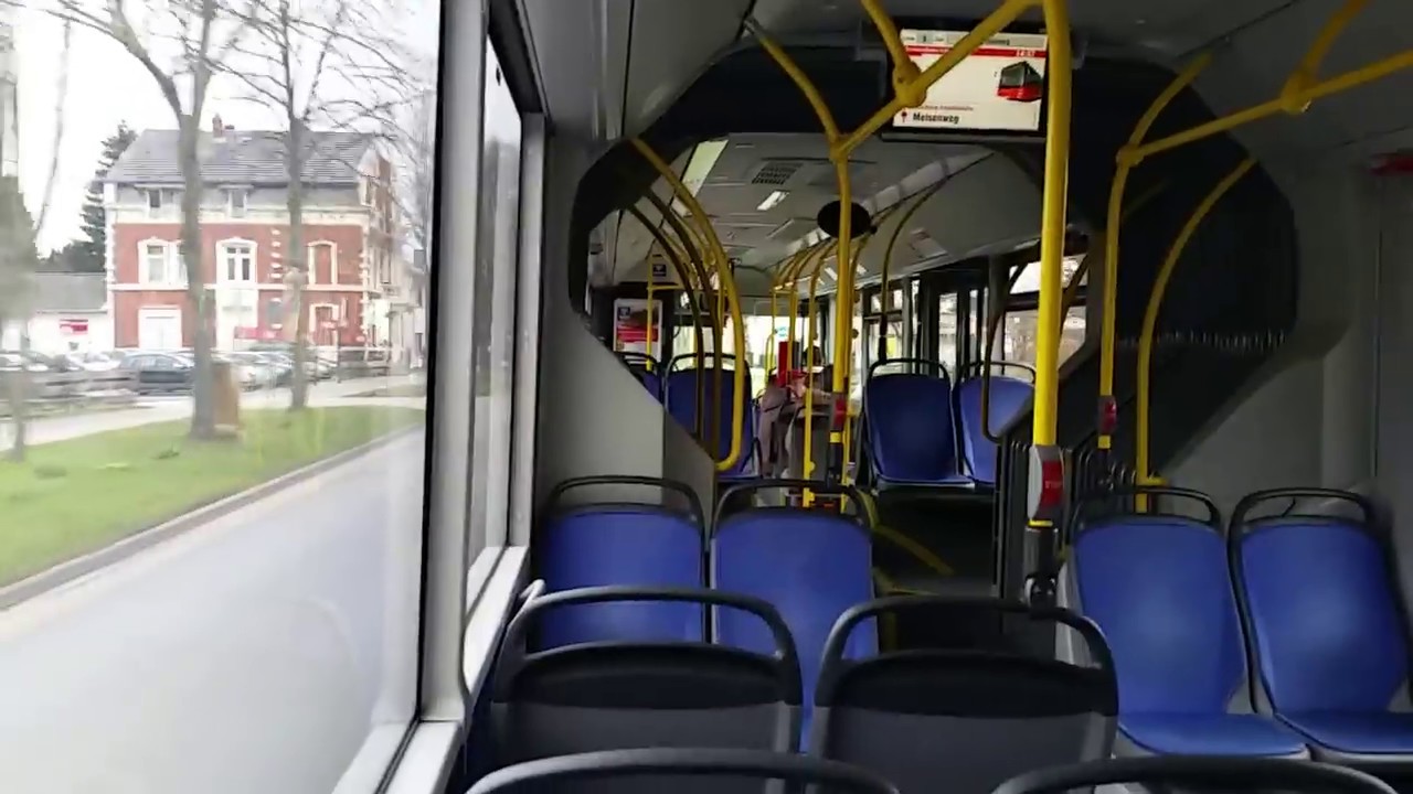 Mitfahrt in einem MAN Lion's City G (Wagen 2302) der BVO (Linie 5 Minden, JWK - Minden, ZOB)