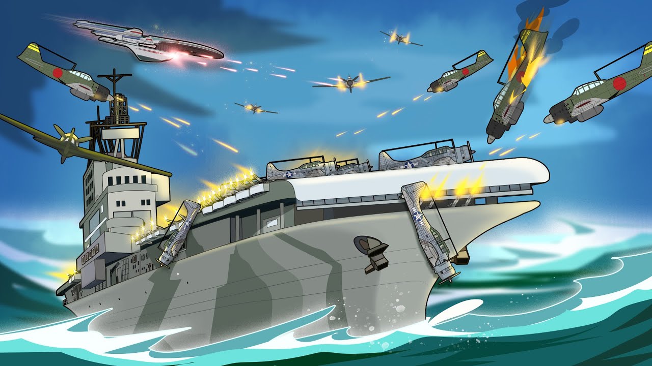 Серый призрак Второй мировой войны — USS Enterprise