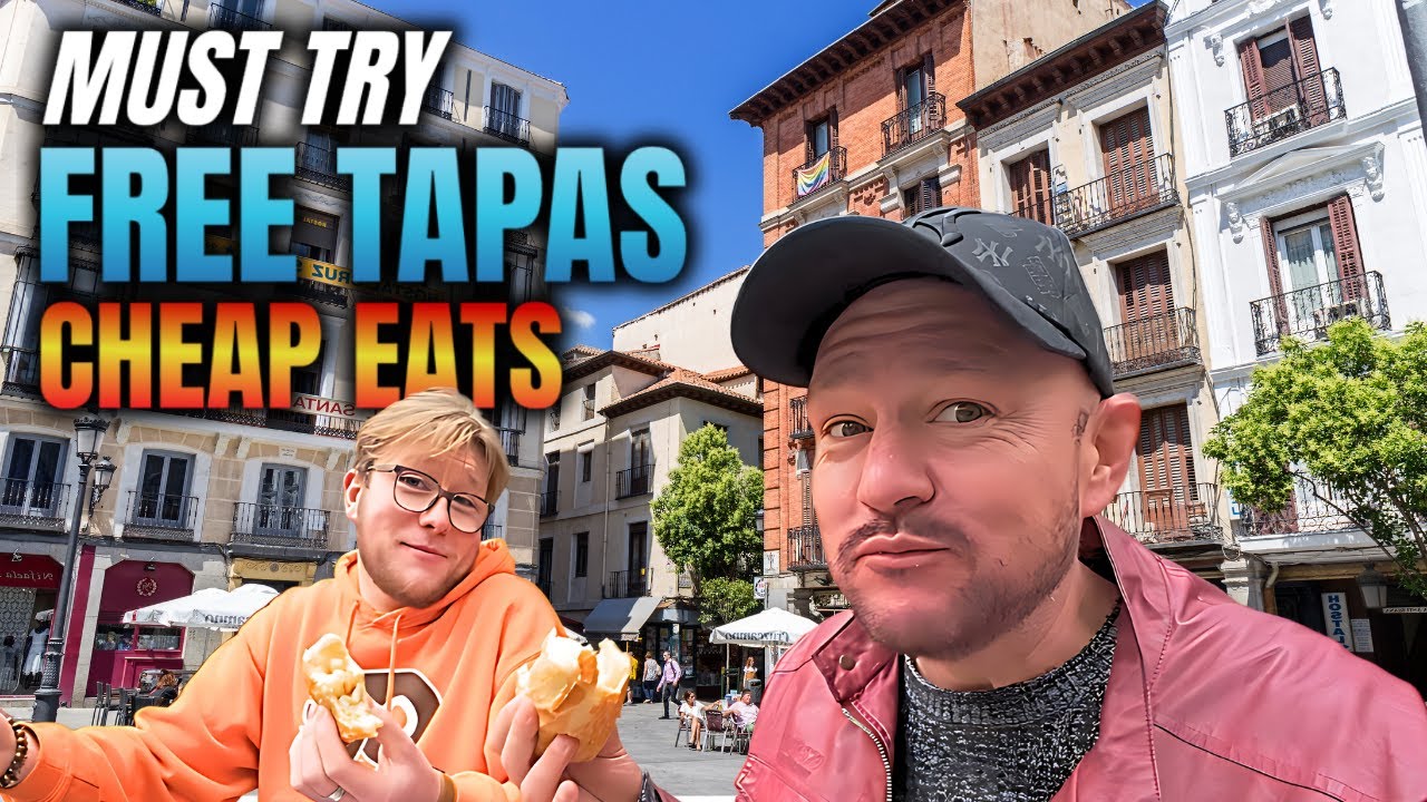 Обязательно попробуйте CHEAP EATS Madrid 🇪🇸 Переедание в Испании