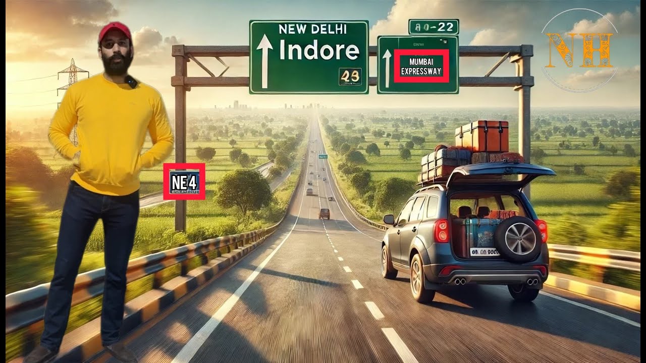 Road Trip from New Delhi to Indore  | Mumbai Expressway Route, Toll Costs & Travel Tips!