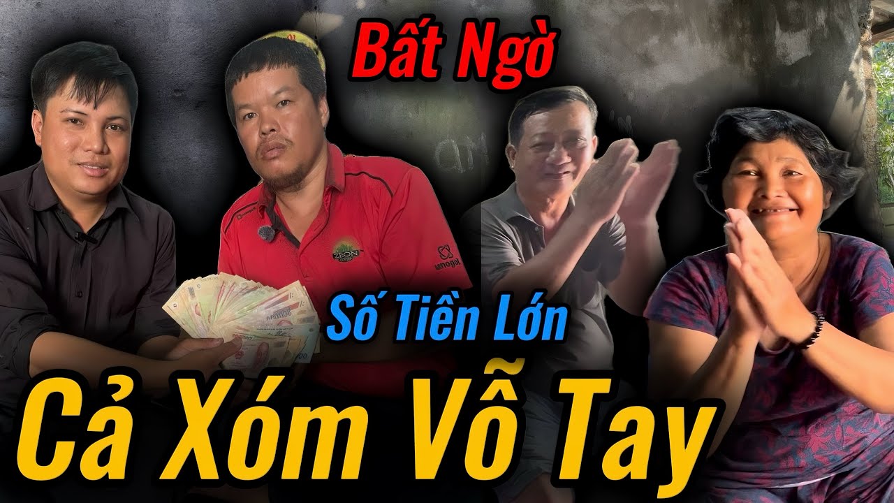 Bất Ngờ, Cả Xóm Vỗ Tay Vui Mừng Cho A Tèo Khờ Có Hiếu Gì Chuyện Này