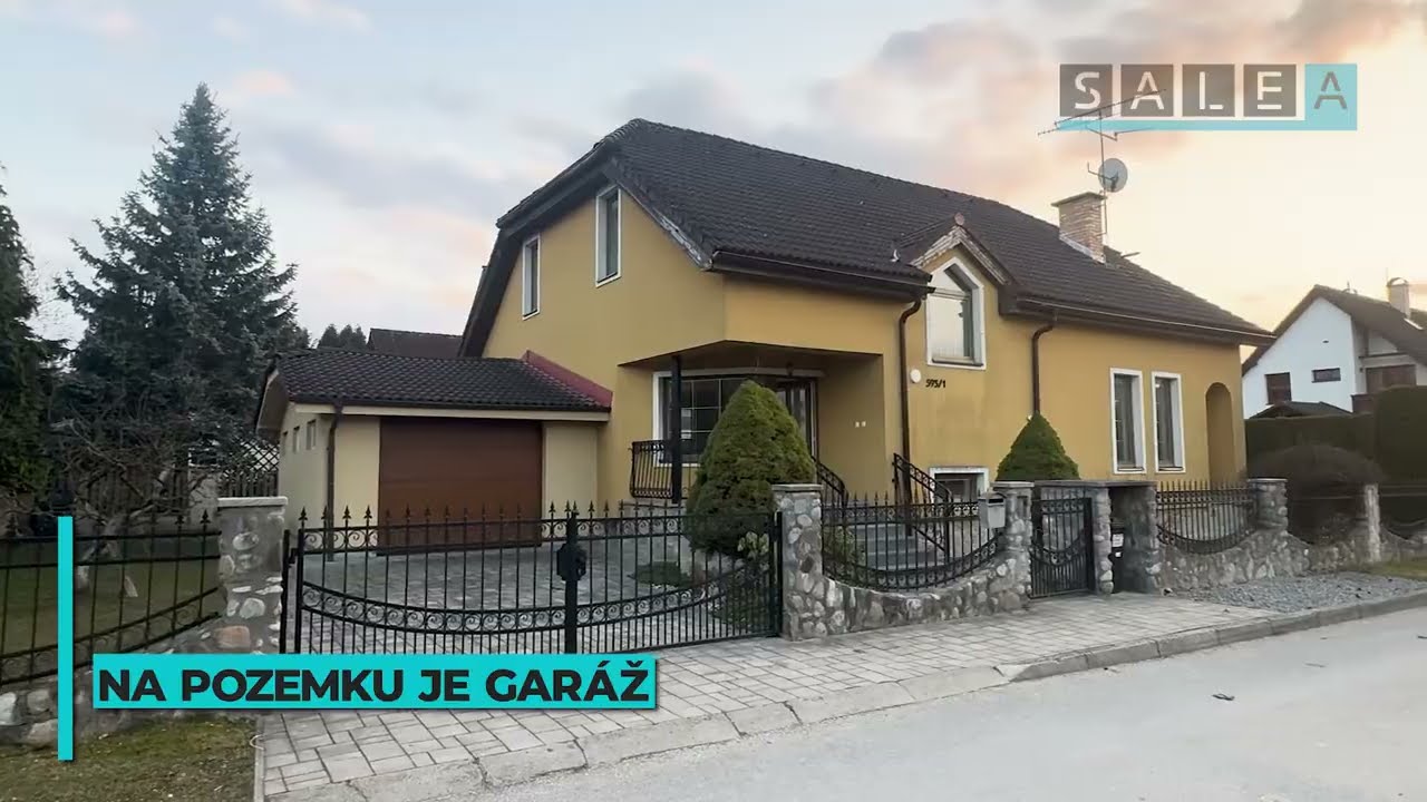 ŽILINA-BYTČICA - 6 IZBOVÝ RODINNÝ DOM+POZEMOK 600m2 + GARÁŽ