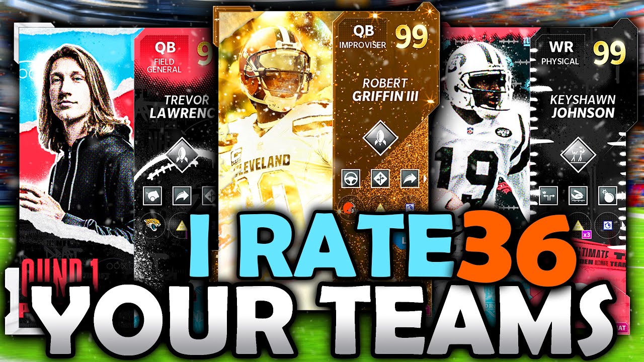 I RATE YOUR TEAMS EP. 36 - Madden 21 Ultimate Team