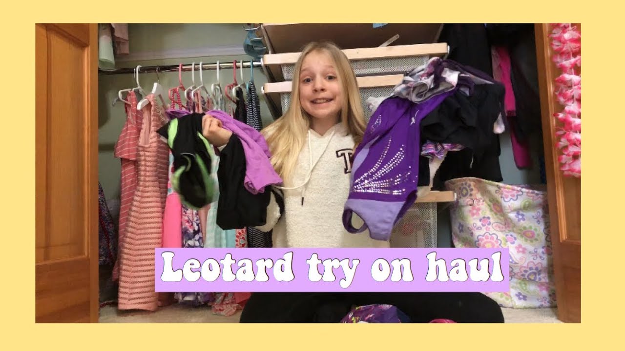 ☆leotard/shorts try-on haul ☆