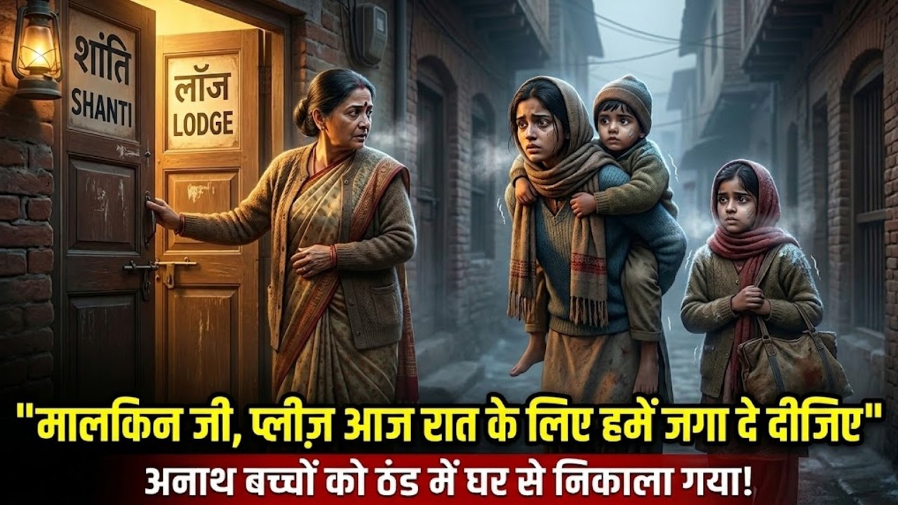 खून का रिश्ता नहीं, फिर भी बनीं तीन बच्चों की माँ।