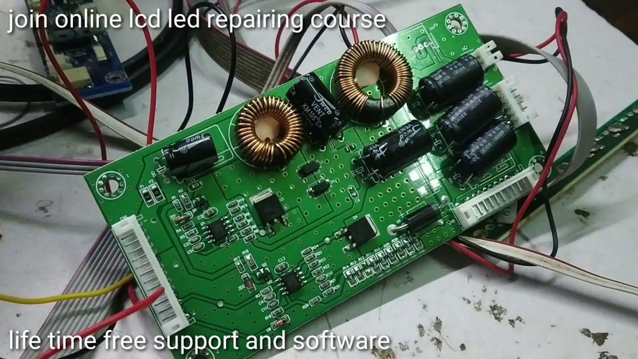How to connect universal back light drive to any power supply