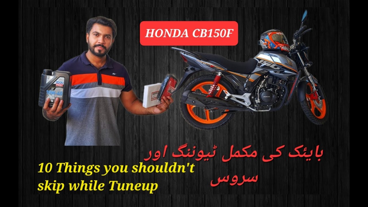10 Things To Do While Bike Tune Up/Service | HONDA CB150F | First Tune Up and Service
