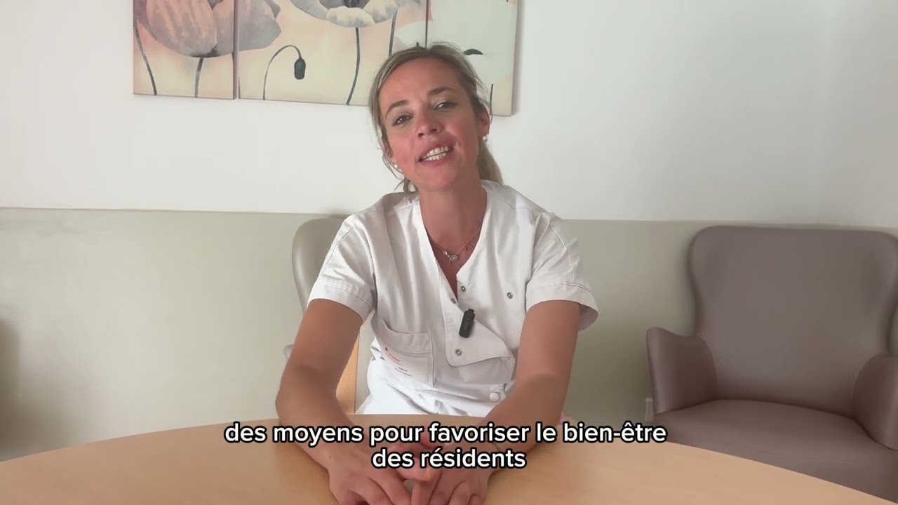 Une journée avec - Aurélie Achard, Aide Soignante à la Résidence Mutualiste La Cerisaie