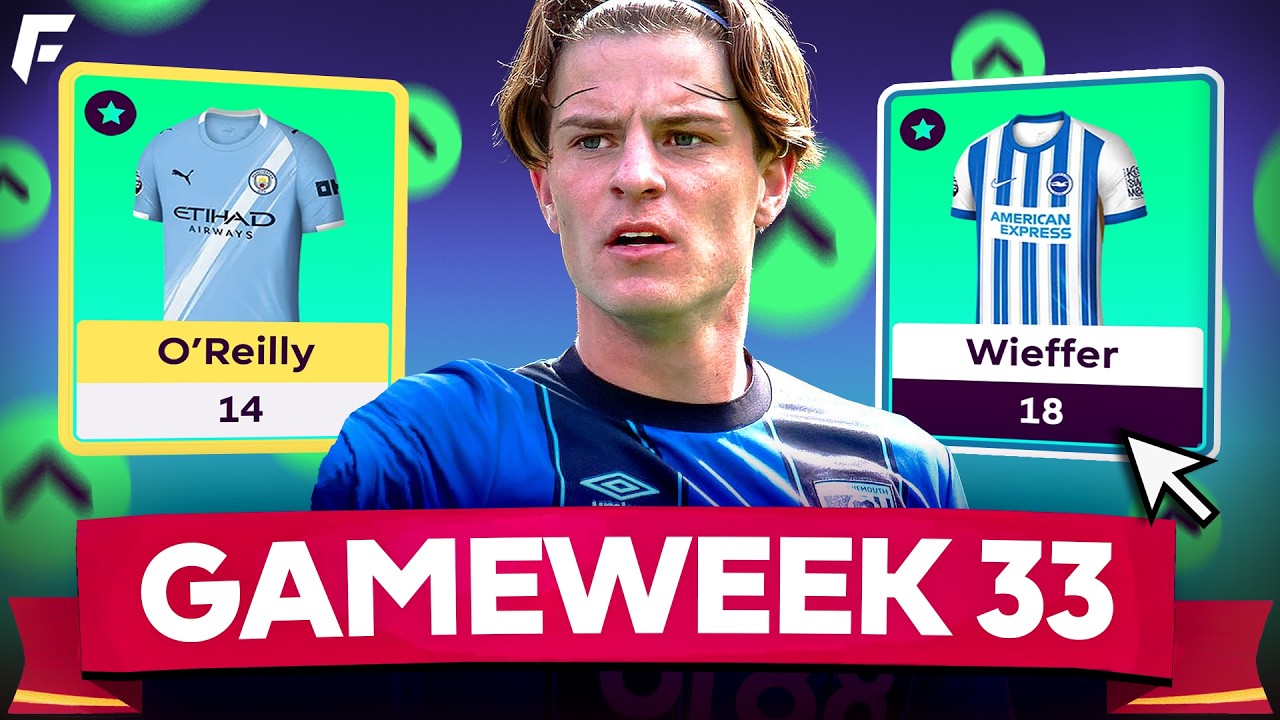 FPL GW33 TRANSFER PLANS ✅ TEAM SELECTION ✍️ BENCH BOOST ACTIVE!