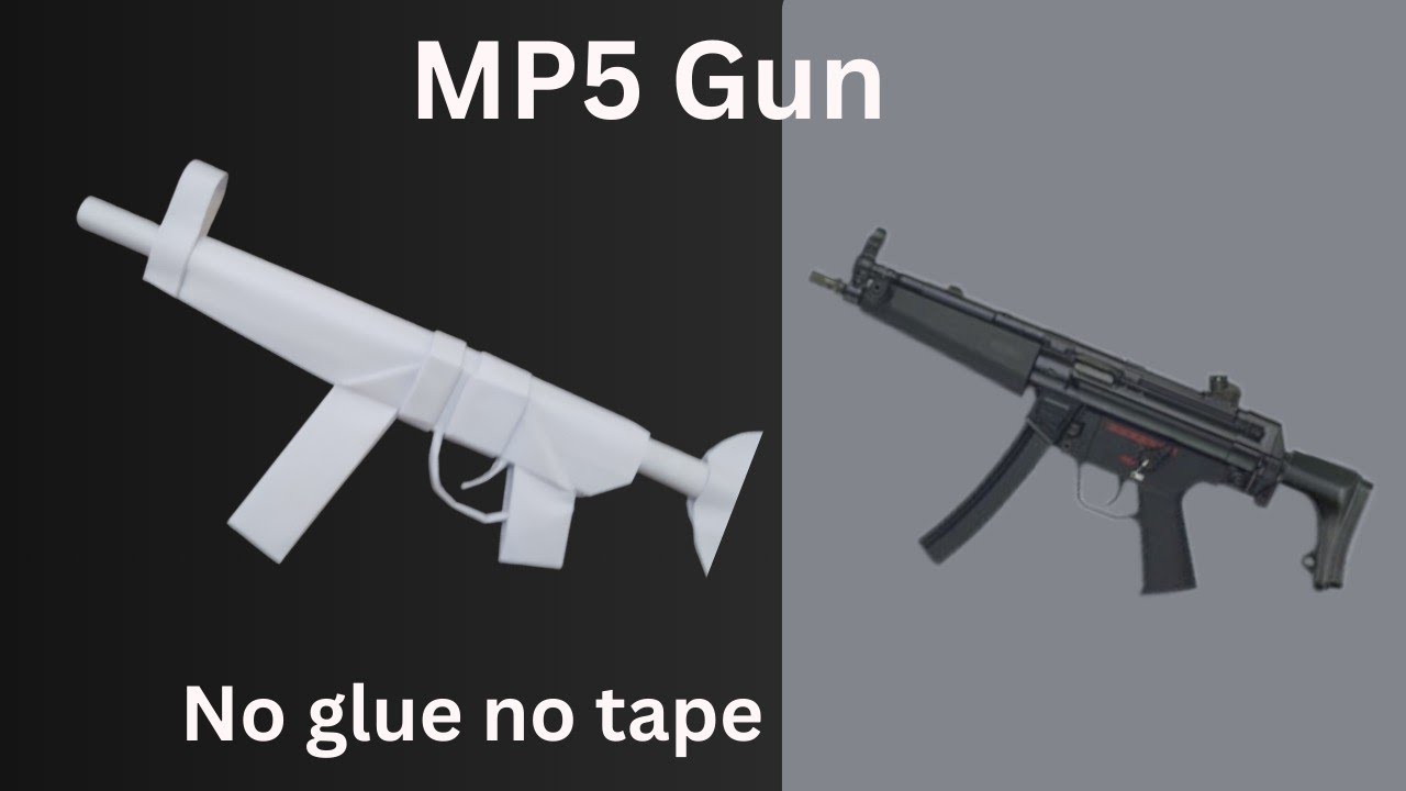 MP5 Gun Making | How to make a Paper Gun origami