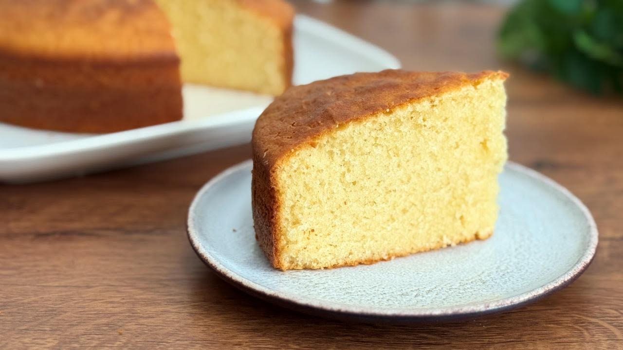 Easy Vanilla Cake Recipe | Quick And Easy Homemade Cake