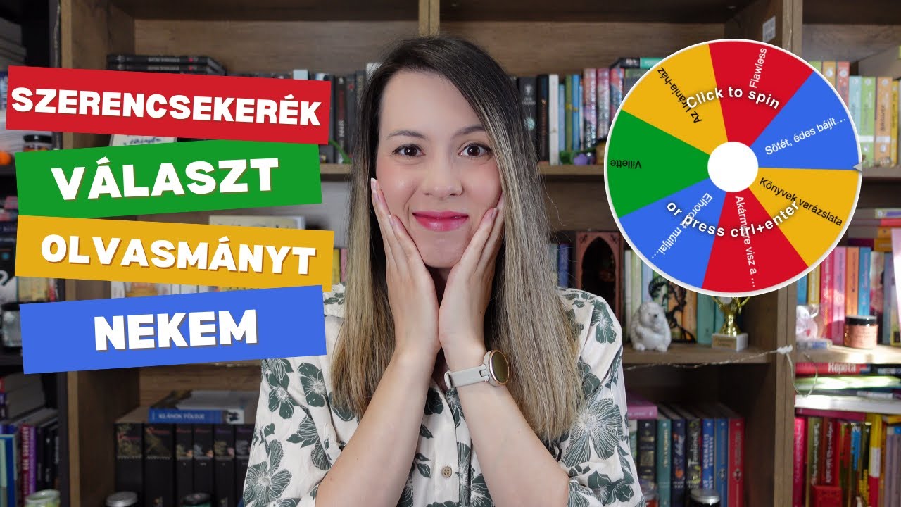 Szerencsekerék mondja meg, mit olvassak 😱 | Pergamenre hányt szavak