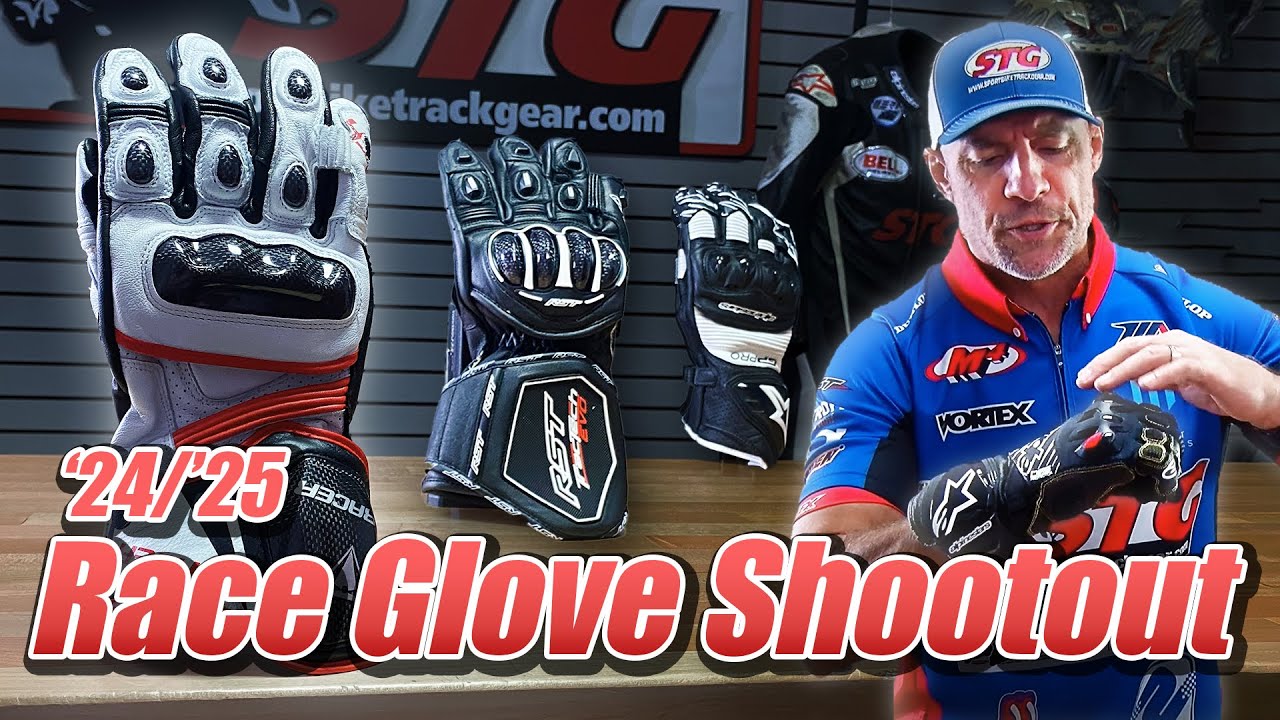 2024-2025 Race Gauntlet Glove Shootout | Sportbike Track Gear