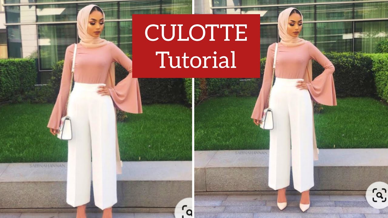 CULOTTES PANT Tutorial I Cullotes Pant Cutting Tutorial