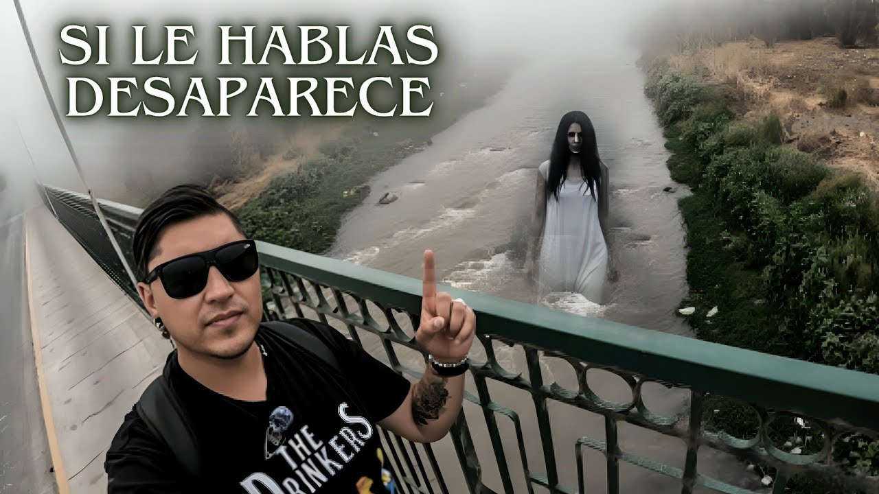 Cruce el PUENTE MÁS TEMIDO de El Monte 💀 Pocos cruzan de noche 🌒🌧️| Urbex chile ⚡