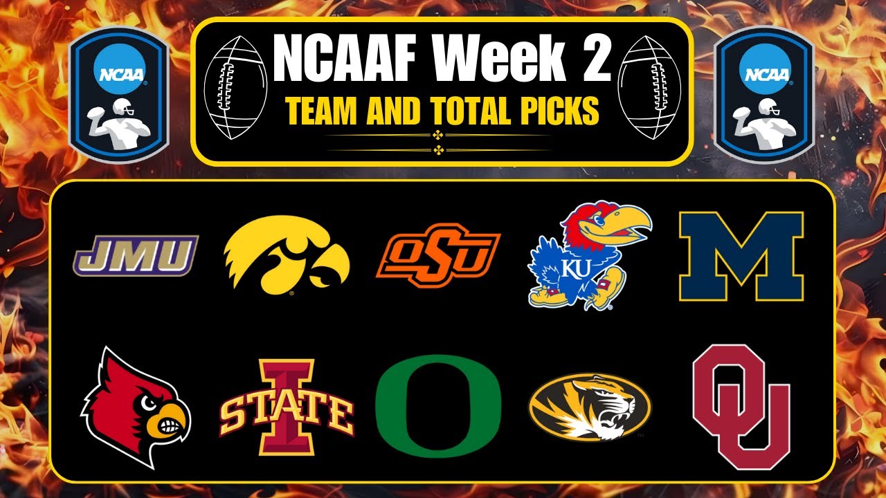 College Football Week 2 Picks! College Football Picks & Predictions 2025