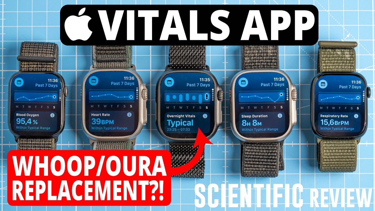Apple Watch's New Vitals App - Oura/Whoop Replacement?