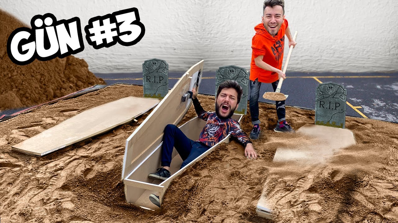 MEZARDAN SON ÇIKAN KAZANIR ?! ⚰️💀