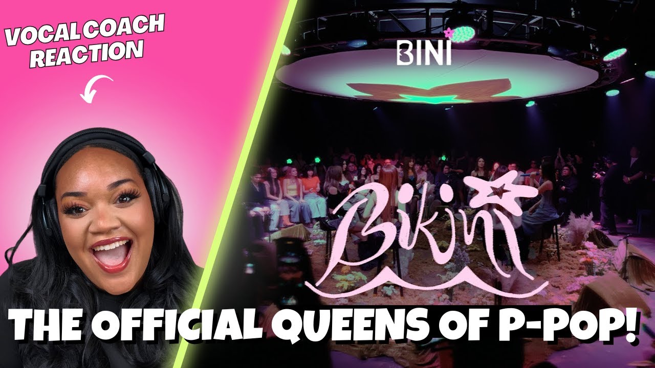 Vocal Coach Reacts to Bini Bikini Live